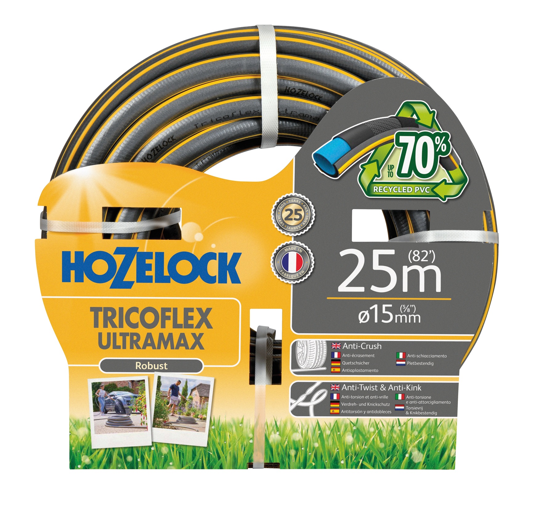 Hozelock Tricoflex Ultramax hose Ø 12.5 mm 25 meters