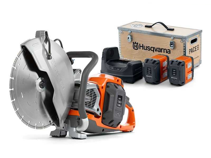 Husqvarna 970546704 K1 PACE Battery Cutter Kit: 2 x B380X