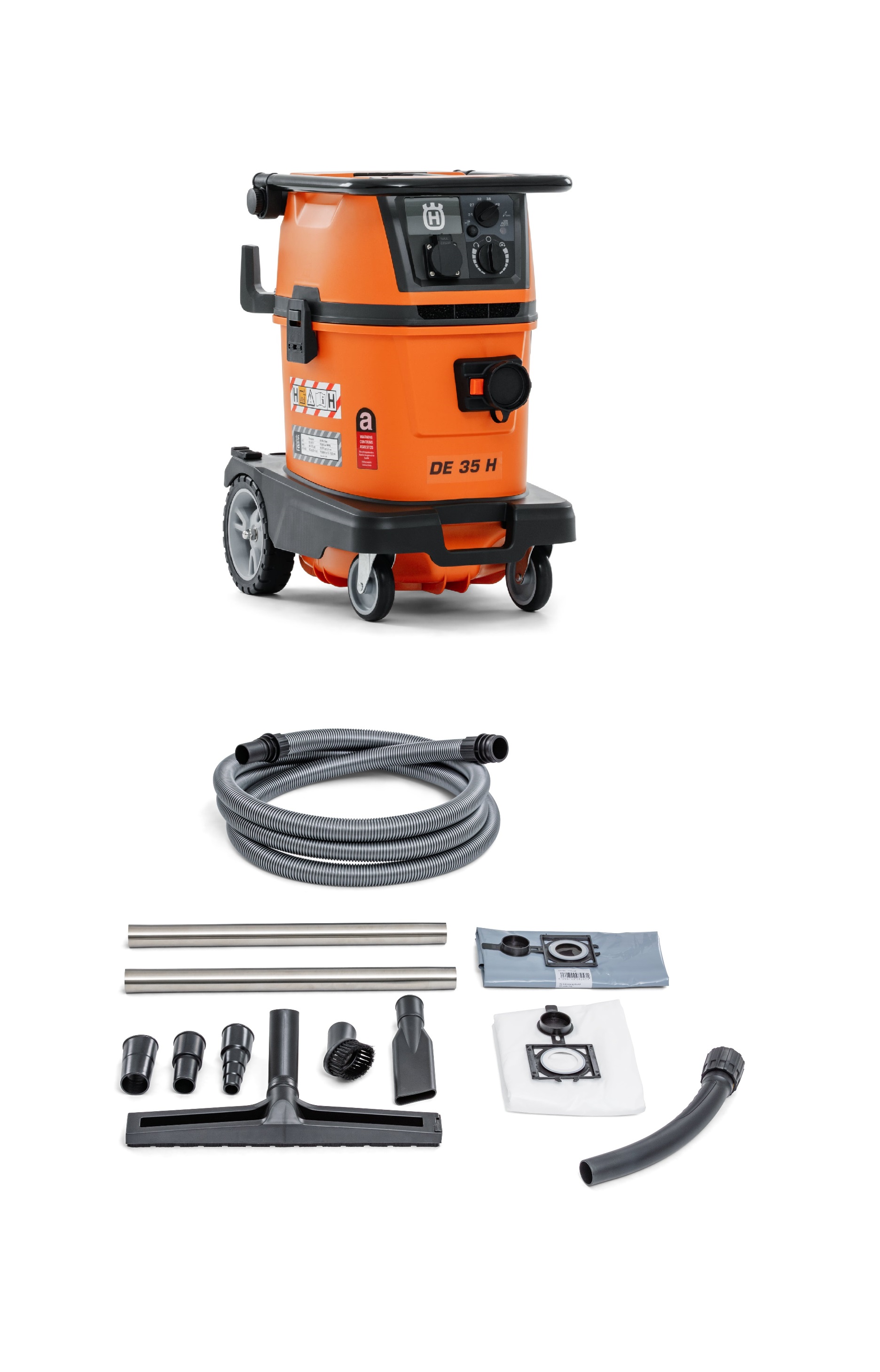 Husqvarna 970804601 DE 35H Wet and dry vacuum cleaner 230V