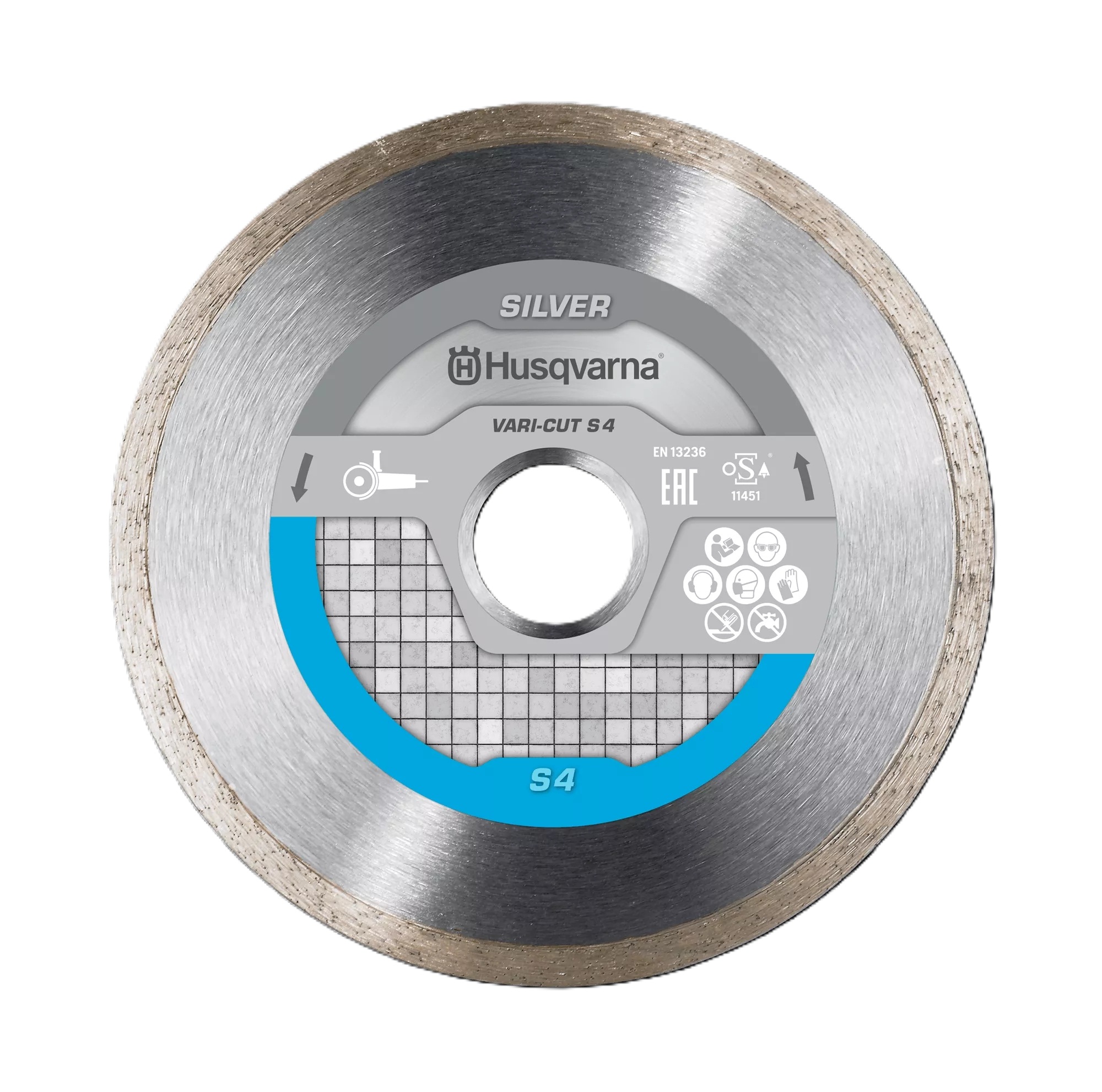 Husqvarna 579818930 Vari-Cut S4 Diamond saw blade dry Tiles 115 mm