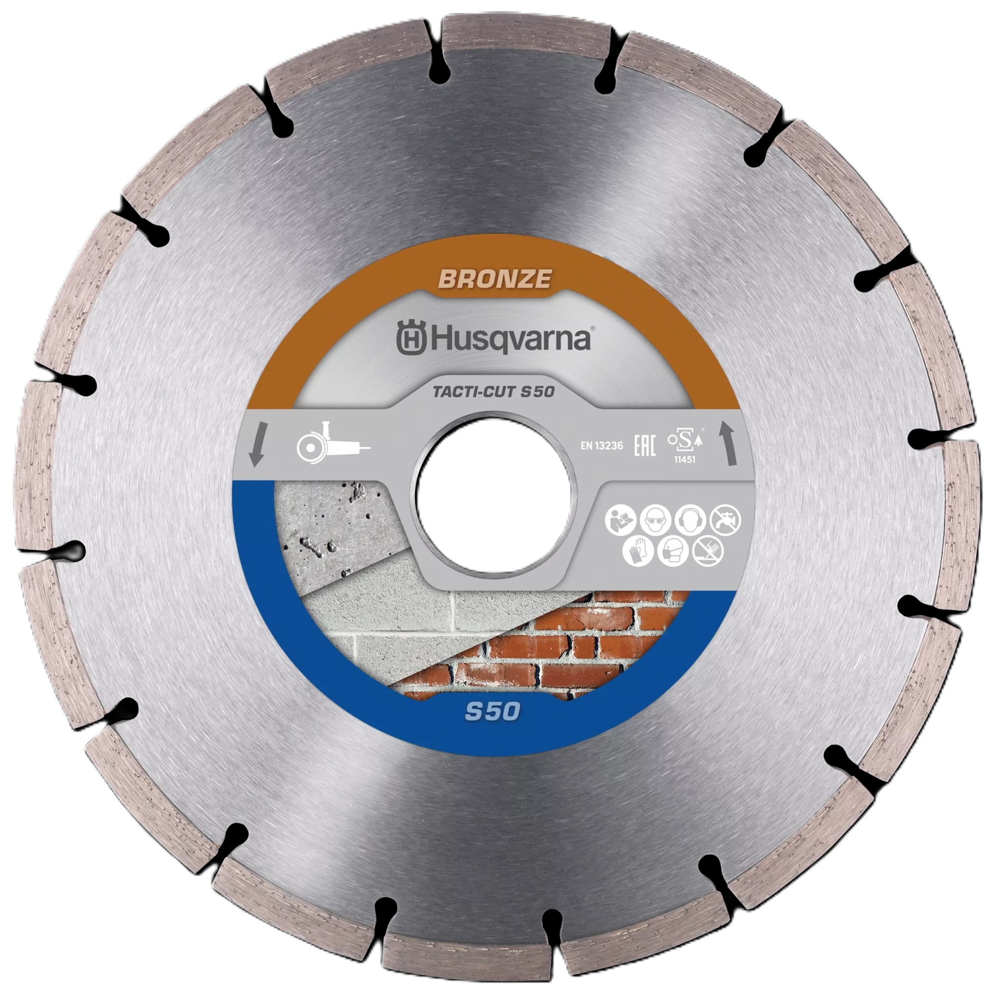 Husqvarna 579819250 Tacti-CUT S50 Diamond saw blade dry Universal 150 mm