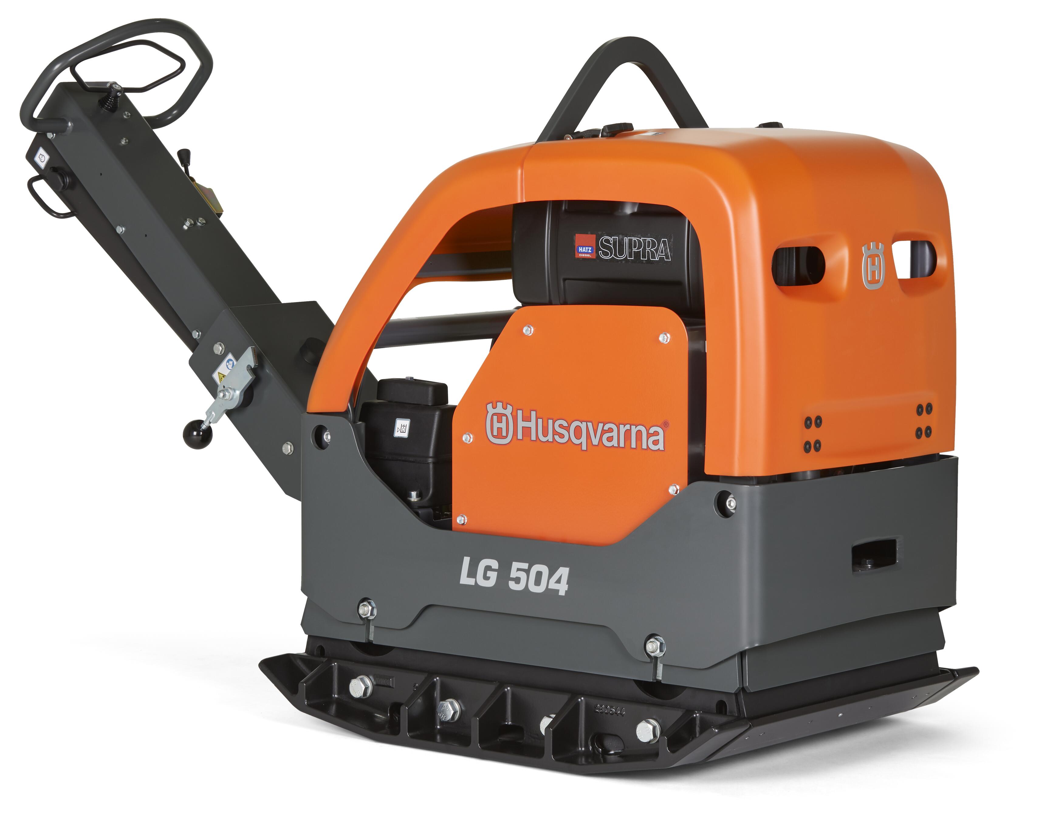 Husqvarna 967855512 LG504 Reversible Vibratory Plate Hatz Diesel 65 kN 850 mm