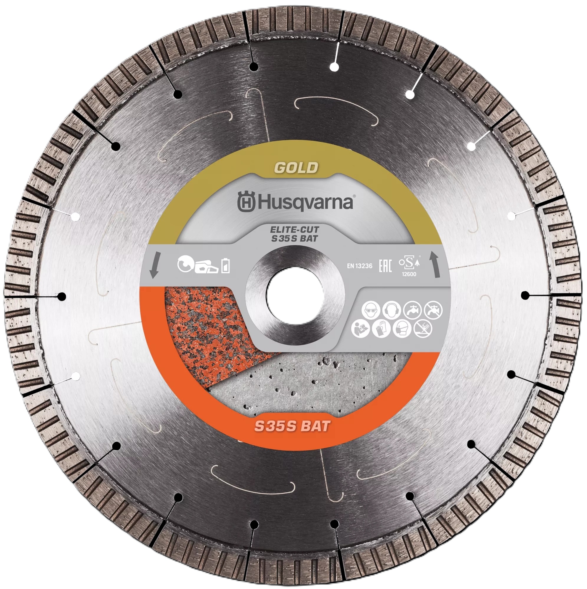 Husqvarna 596826601 S35S Bat Elite-Cut Diamond Saw Blade 230 mm