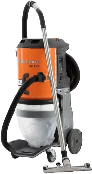 Husqvarna 970514902 DE 110I Accu Vacuum Cleaner H-Class 36V excl. batteries and charger