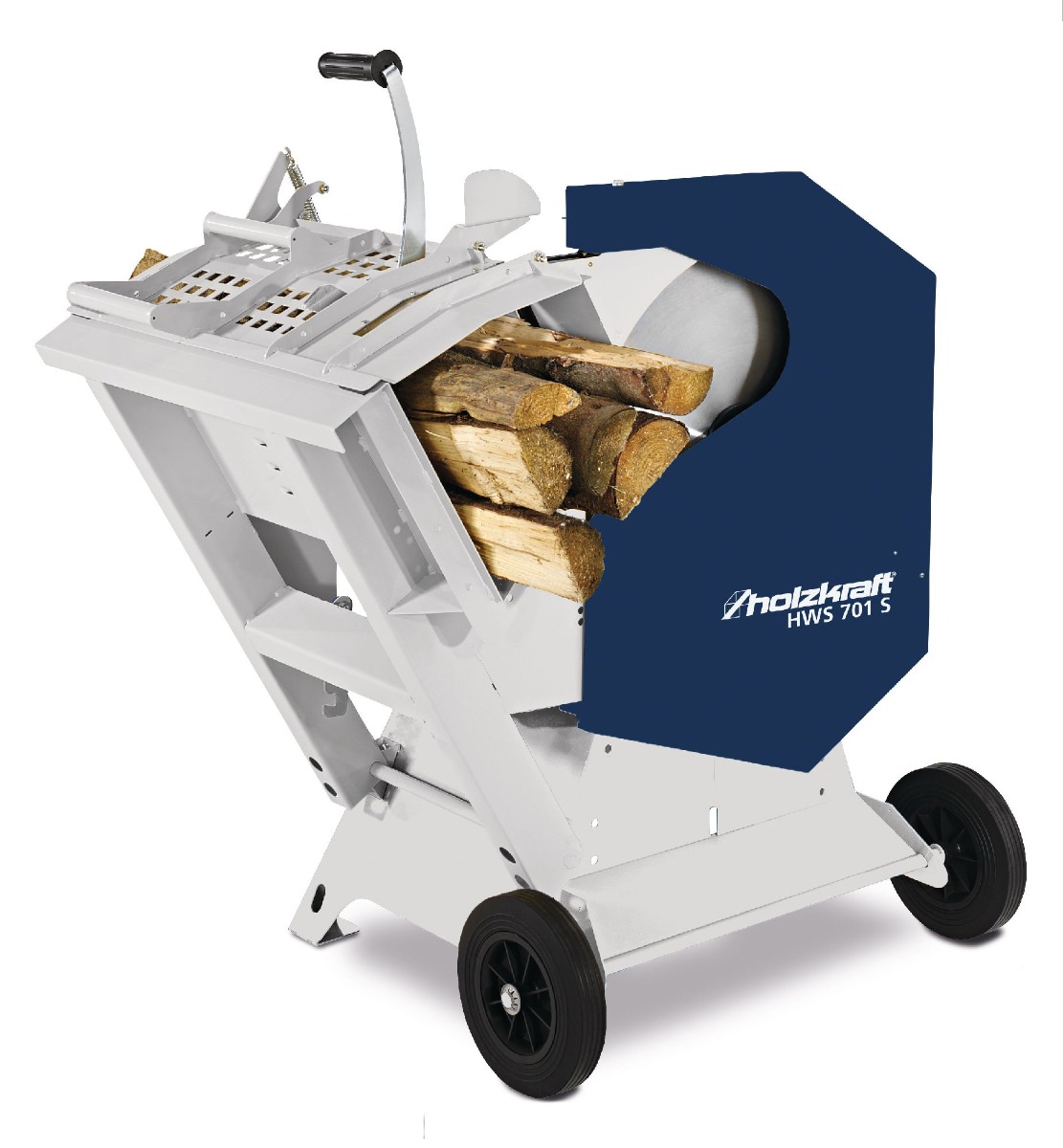 Holzkraft 715963703 HWS701S Firewood Tilting Saw 700 mm 400V