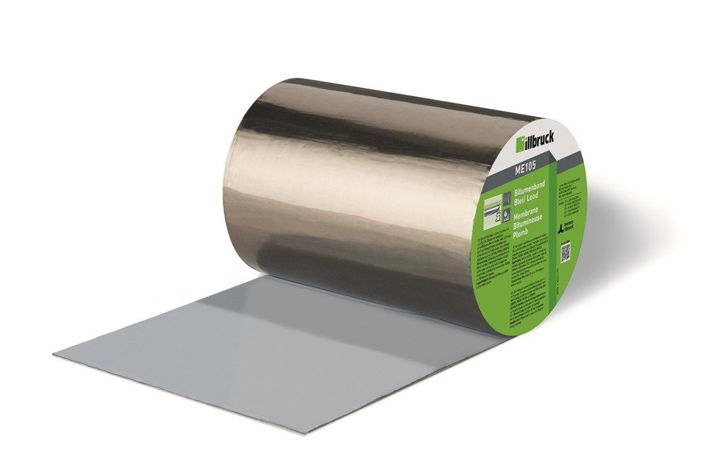 illbruck ME105329628 ME105 Bitumen Tape Lead 75mm x 10 M/ROL 4 pcs.