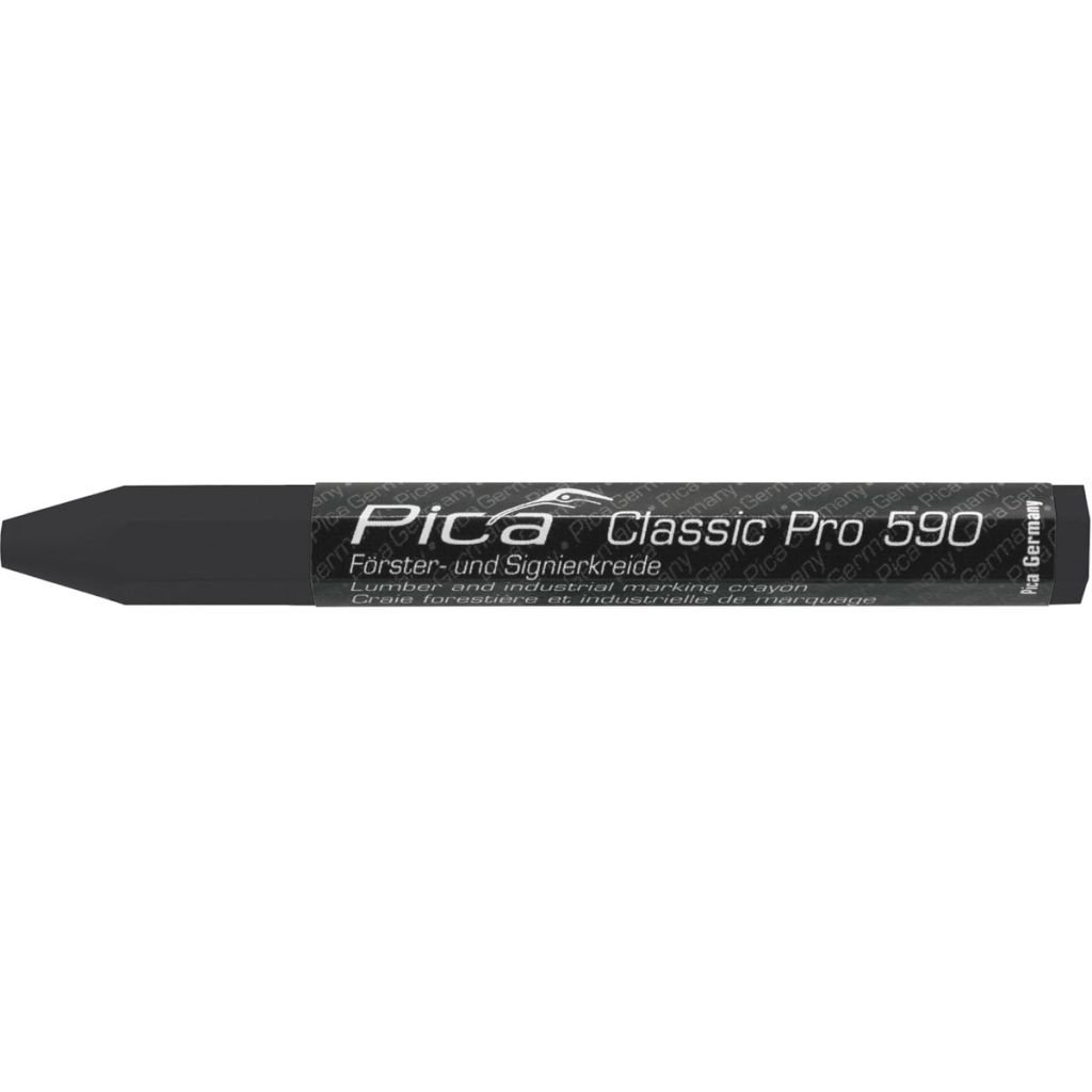 Pica PI59046 CLASSIC PRO 590 Marking crayon Black 12 pcs.