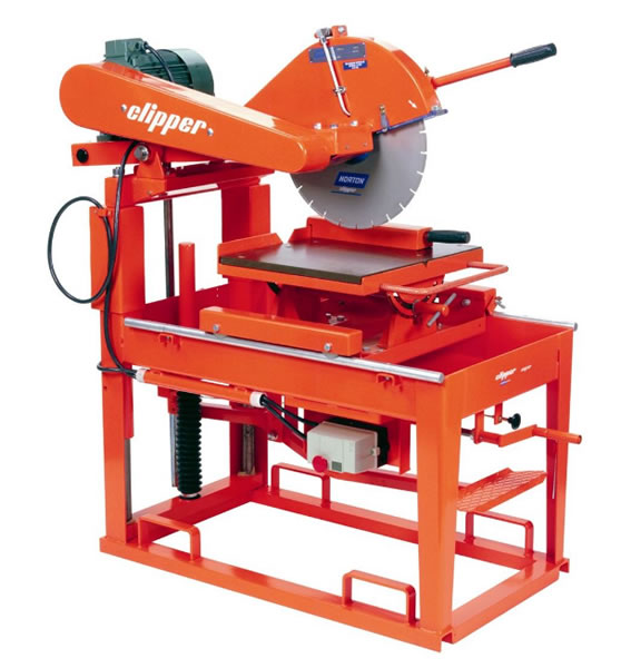 Norton Clipper 70184613985 ISM 3.75.3 Stone-cutting saw 400 Volt