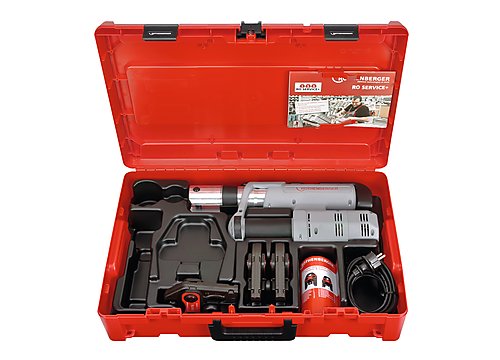 Rothenberger 15740 ROMAX® AC ECO Set SV - basic set I with Pressing jaws type SV (Viega, et al.) 15 - 22 - 28 mm