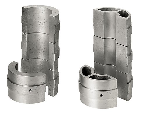 Rothenberger Accessories 55123 Reduction clamping inserts wide for P110, 50 mm