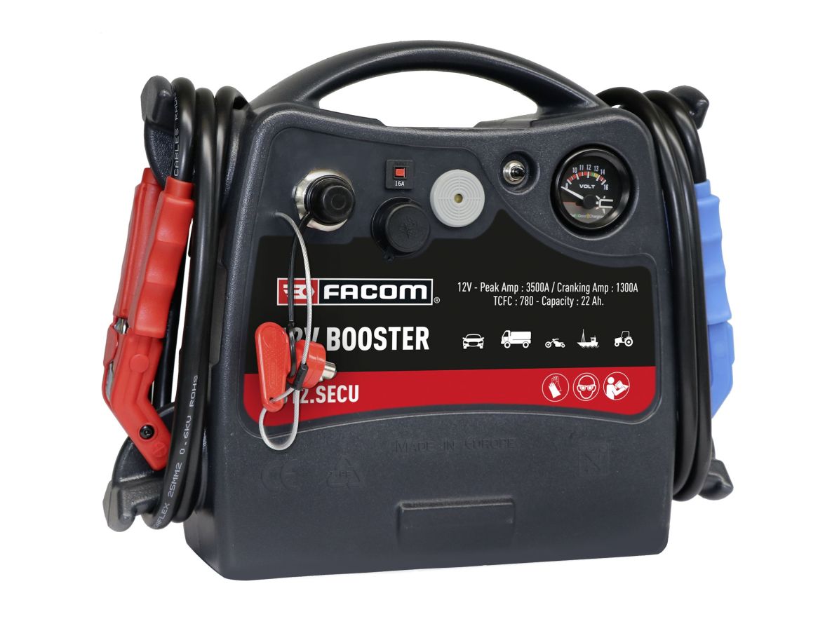 Facom B12.SECU Starting booster 12 Volt
