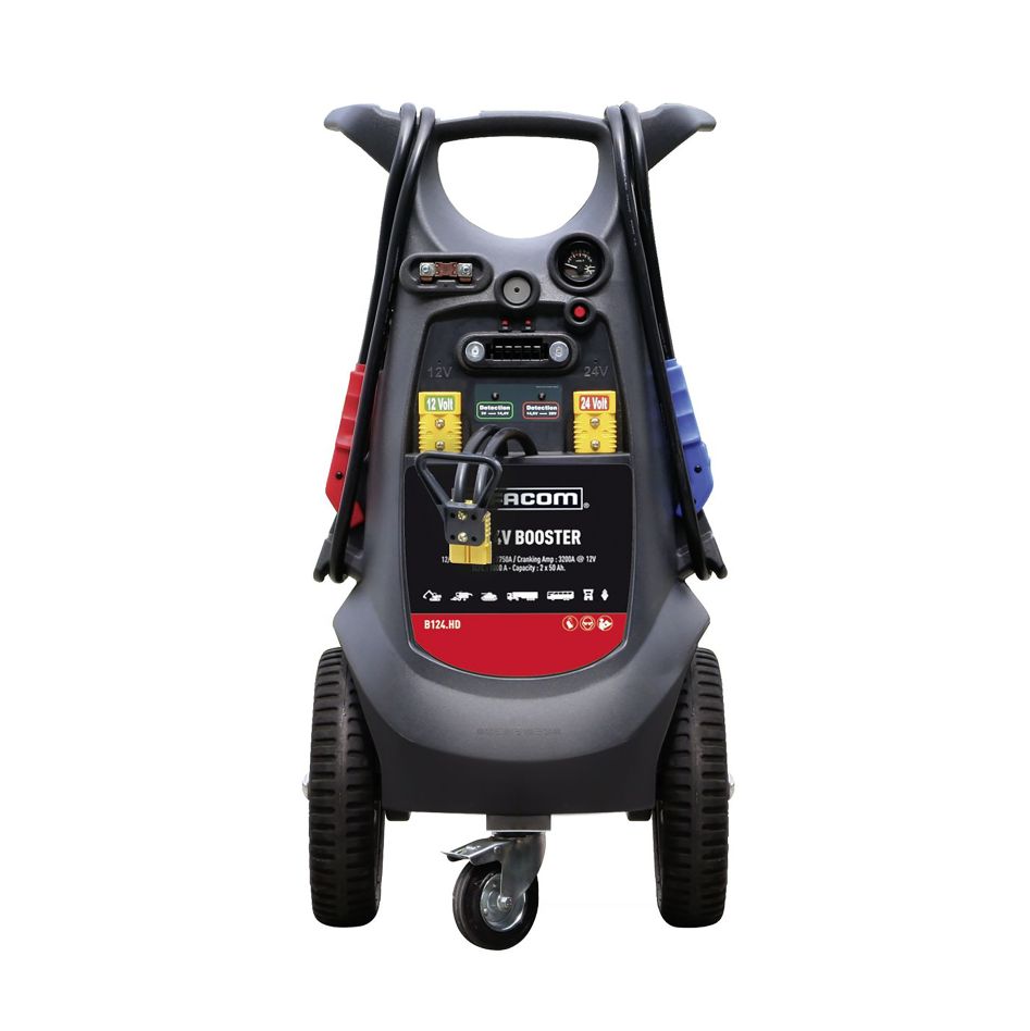 Facom B124.HD Starting booster 12 - 24 Volt ''''Heavy Duty''''.