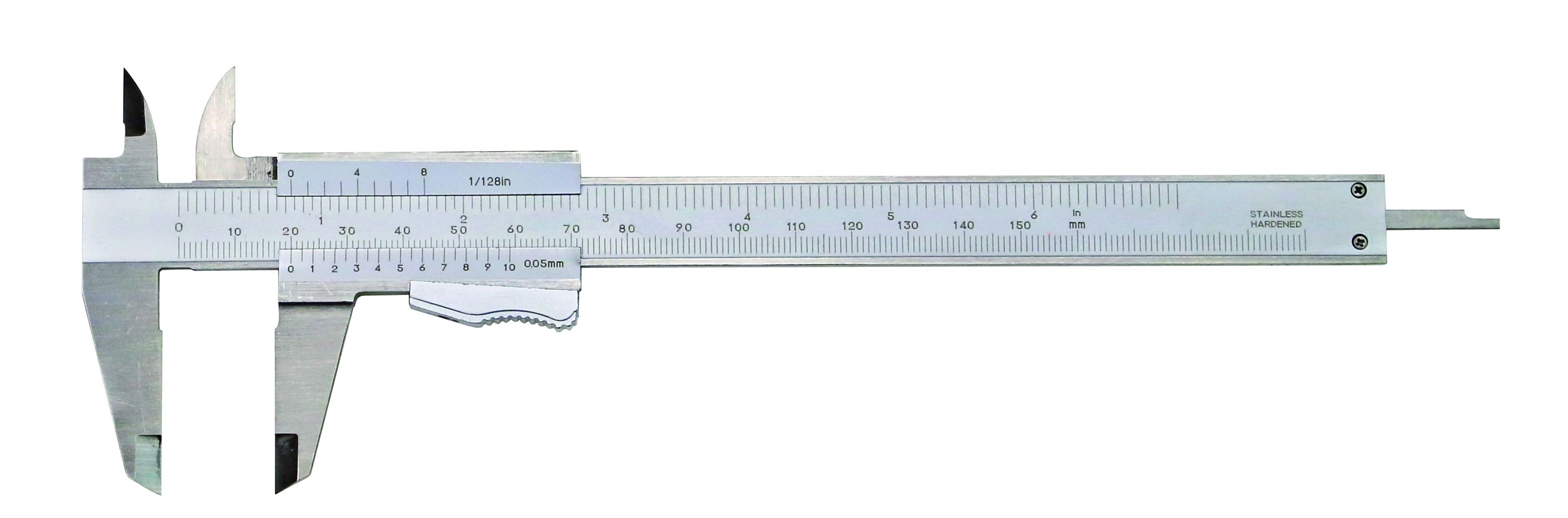 MIB 01001001 Slide gauge "PRECISION" stainless steel 150x40mm with torque lock in case