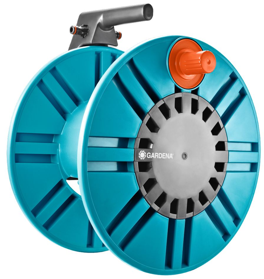Gardena 02650-20 Classic Wall-Mounted Hose Reel 60 with Hose Attachment