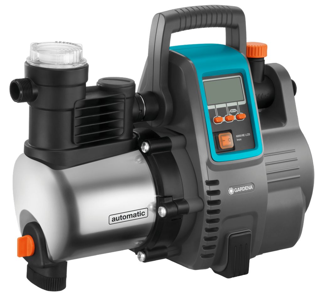 Gardena 01760-20 Hydrophore Pump 6000/6E LCD Inox