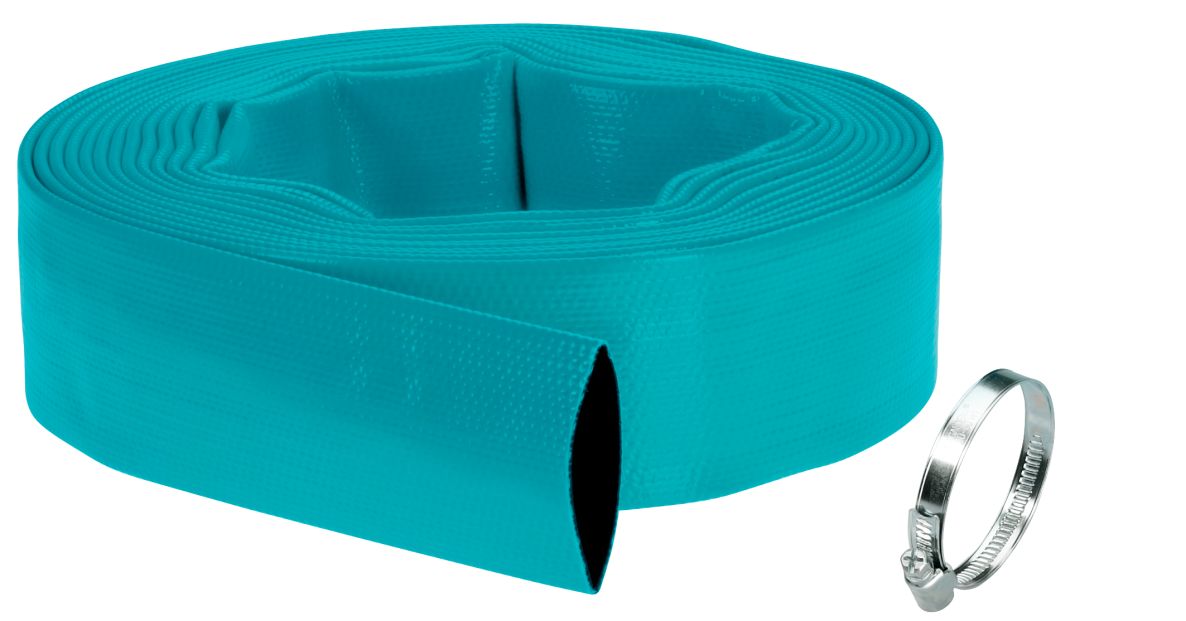 Gardena 05005-20 Laminated flat hose Set 38 mm (1 1/2"), 10 m