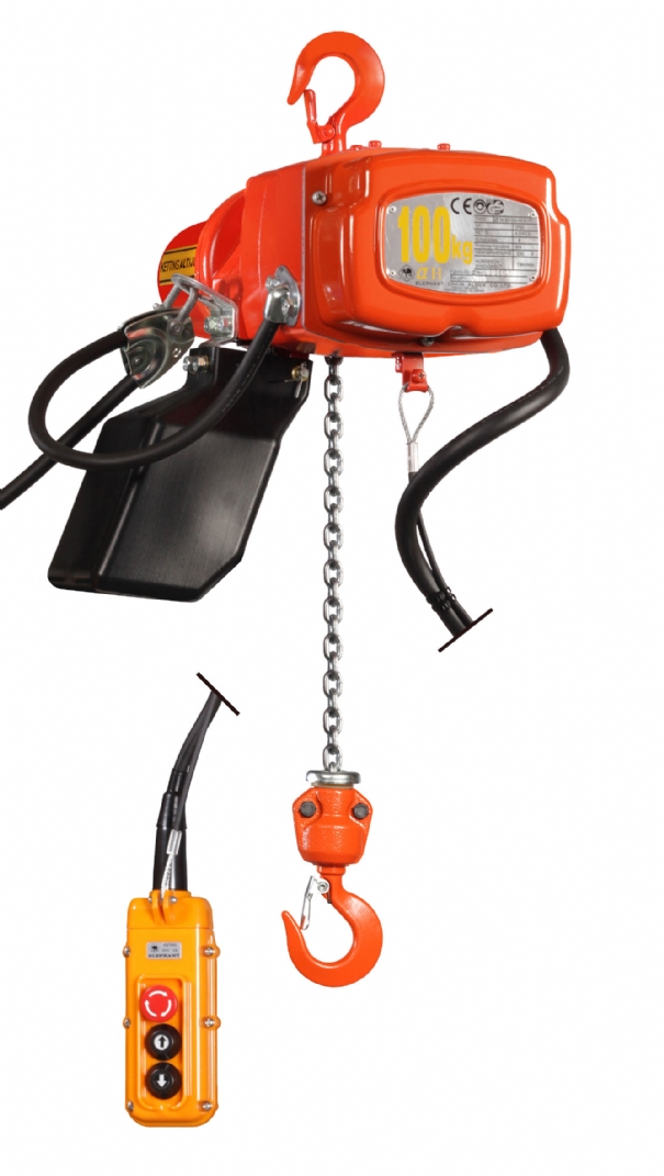 Rema 0514001-7 ALC015/150/7M Elephant Alpha 400 V electric chain hoist 1 speed 7.0 mtr 150 kg 514001