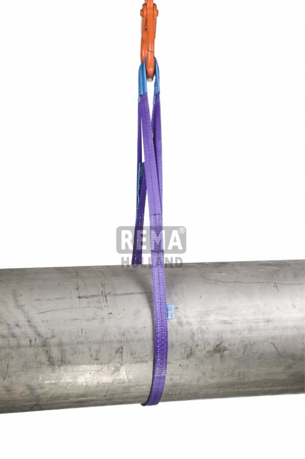 Rema 1211031 S1-PE-1M Polyester lifting straps with reinforced loops 1 mtr. 1000 kg