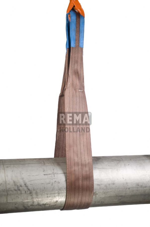 Rema 1211199 S1-PE-9M polyester lifting strap with reinforced loops 9.0 mtr 6000 kg