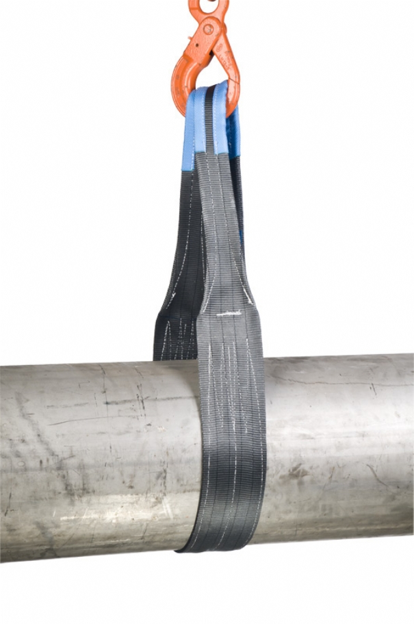 Rema 1211131 S1-PE-5M polyester lifting strap with reinforced loops 5.0 mtr 4000 kg