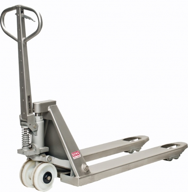 Rema 2804023 HPTR 449 TR/3 Semi stainless steel hand pallet truck 1130 x 520 mm 2500 kg