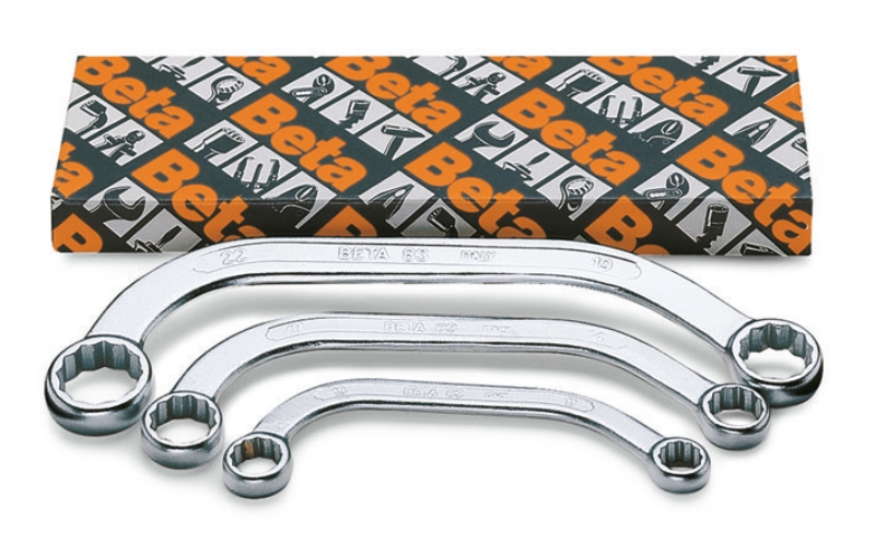 Beta 000830085 83/S5 5 pcs. set of Starter spanners, especially designed for starter Engines (art. 83)