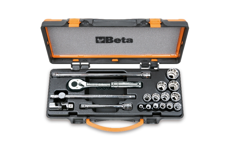 Beta 009100926 910AS/MBM-C18 Socket set 3/8