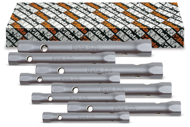 Beta 009350183 935/S13 13-piece set of pipe wrench, hexagonal and light version (art. 935)