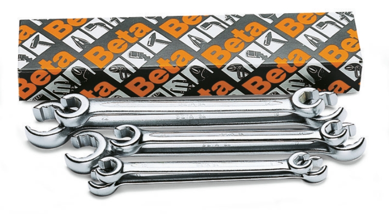 Beta 000940050 94/S6 6 pcs. set of Open-ended spanners (art. 94)