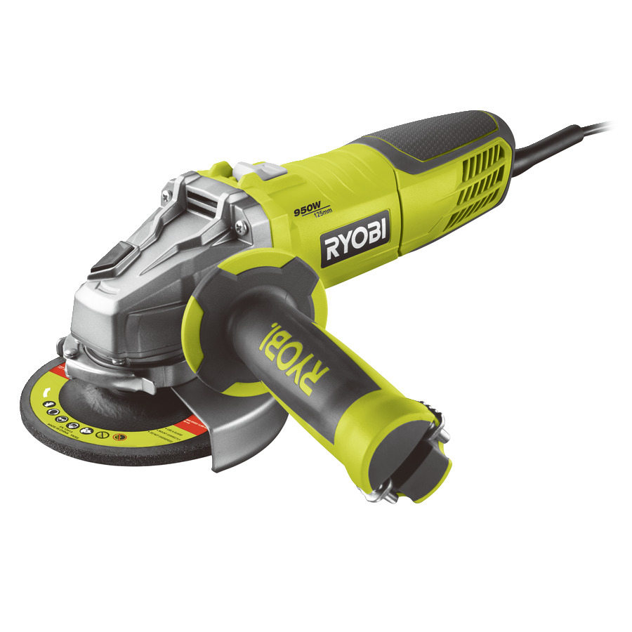 Ryobi 5133002495 RAG950-125S Angle grinder 125 mm 950 Watt