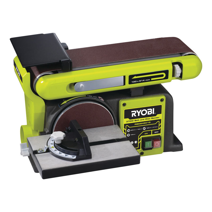 Ryobi 5133002858 RBDS4601G 370 Watt belt and disc sander