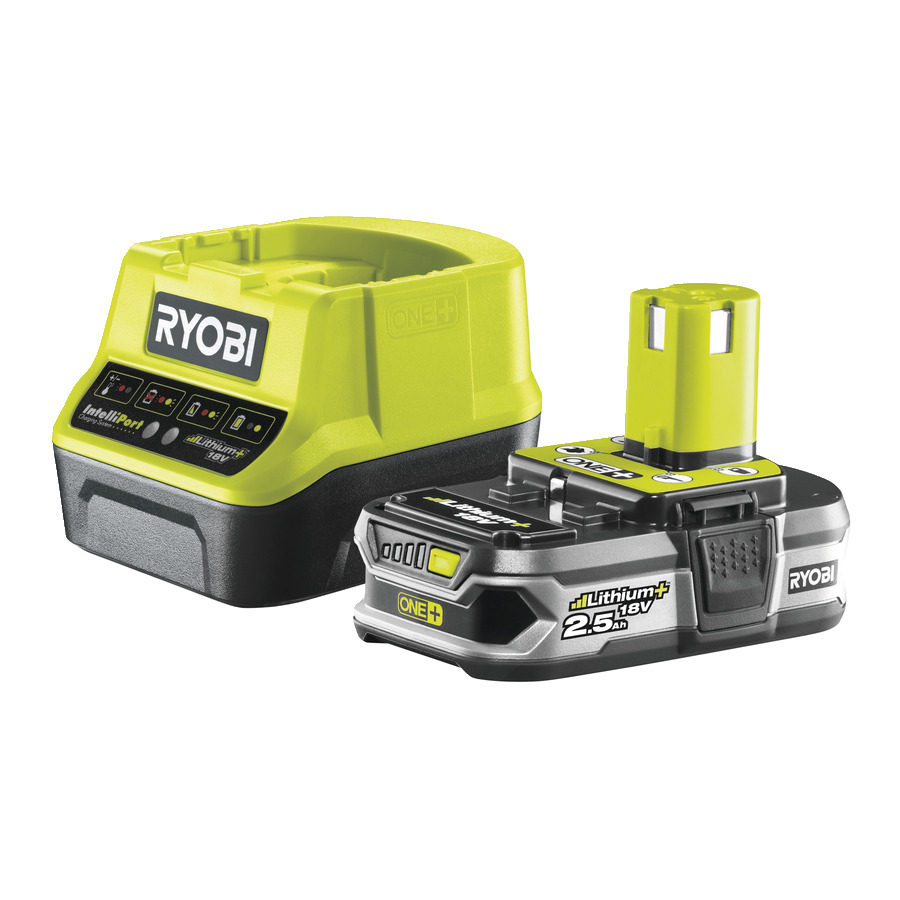 Ryobi Accessories 5133003359 RC18120-125 Battery One 18 Volt 2.5 Ah Li-ion Charger