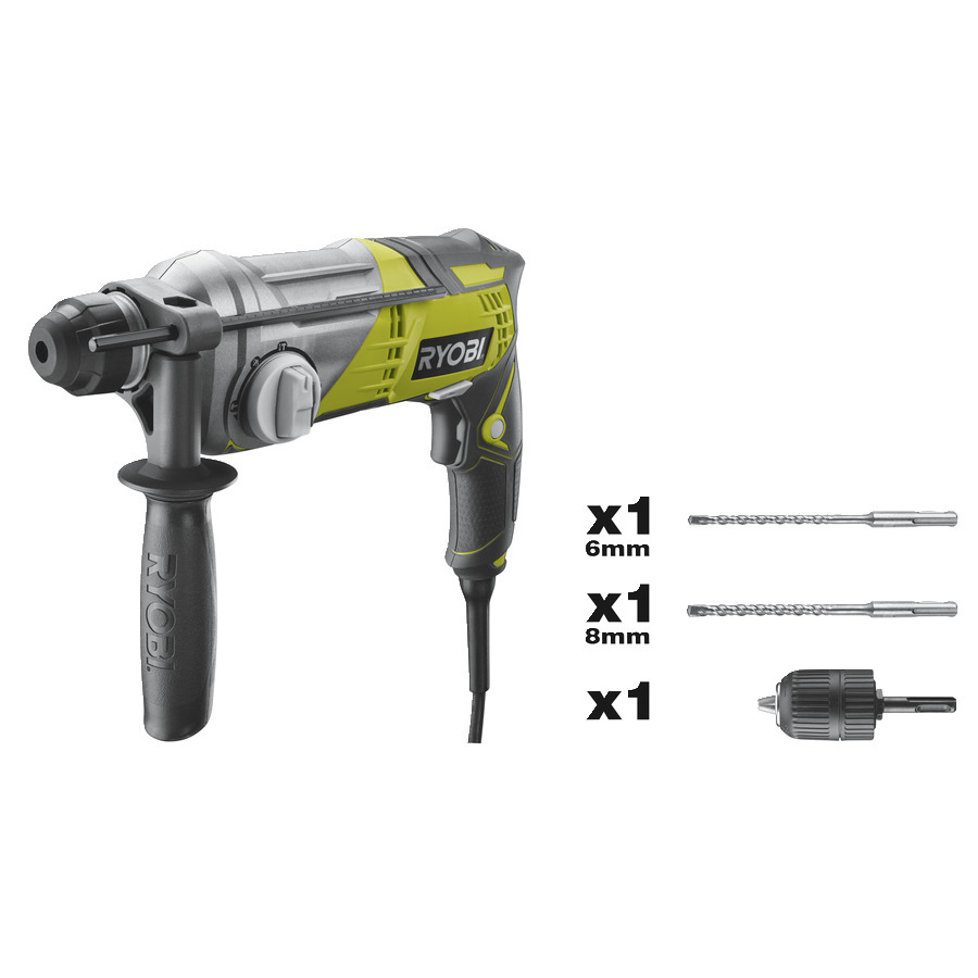 Ryobi 5133002499 RSDS680-KA2 Combination hammer SDS-Plus 680 Watt