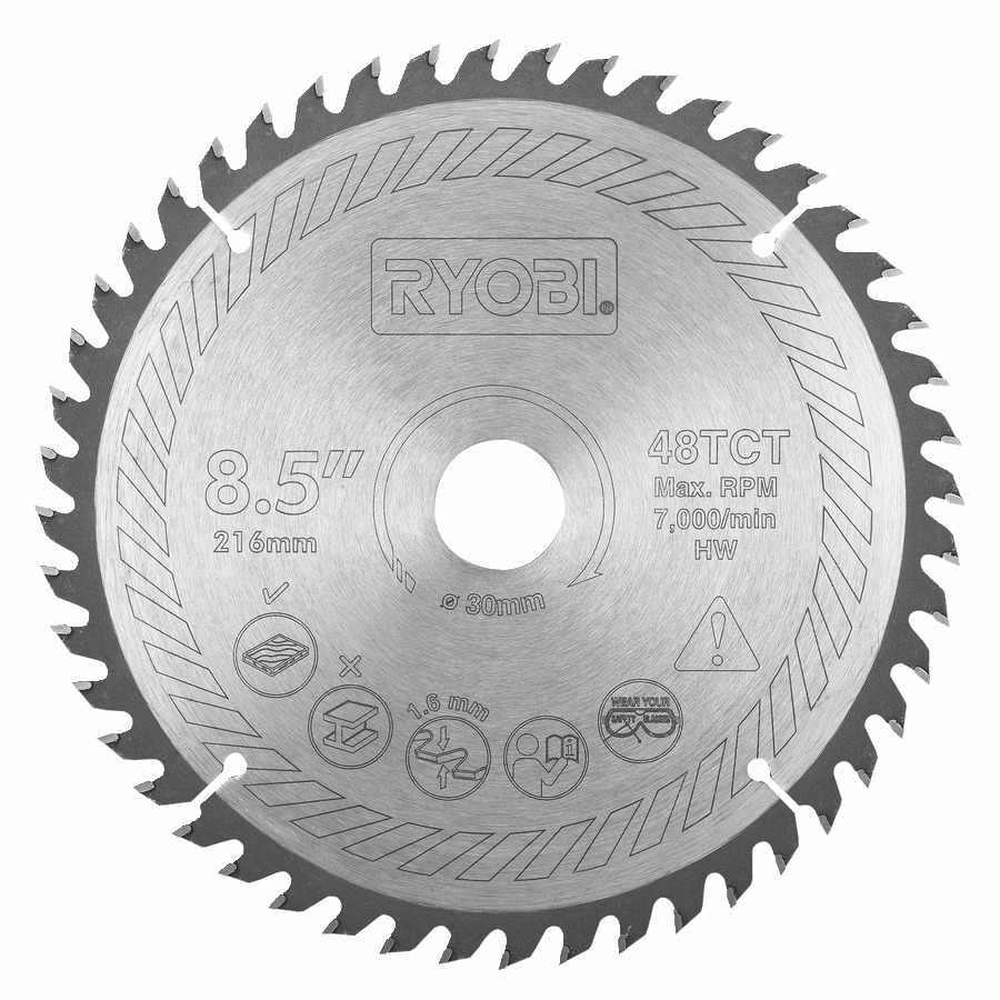 Ryobi Accessories 5132002620 SB216T48A1 HM Saw blade 216 x 30 x 48T