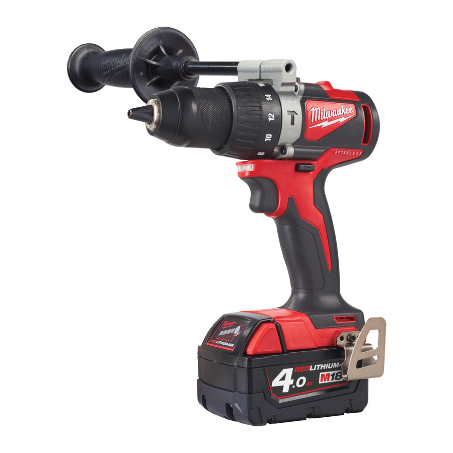 Milwaukee 4933464560 M18 BLPD2-402X Brushless Accu Compact Impact Drill 18V 4.0Ah Li-Ion
