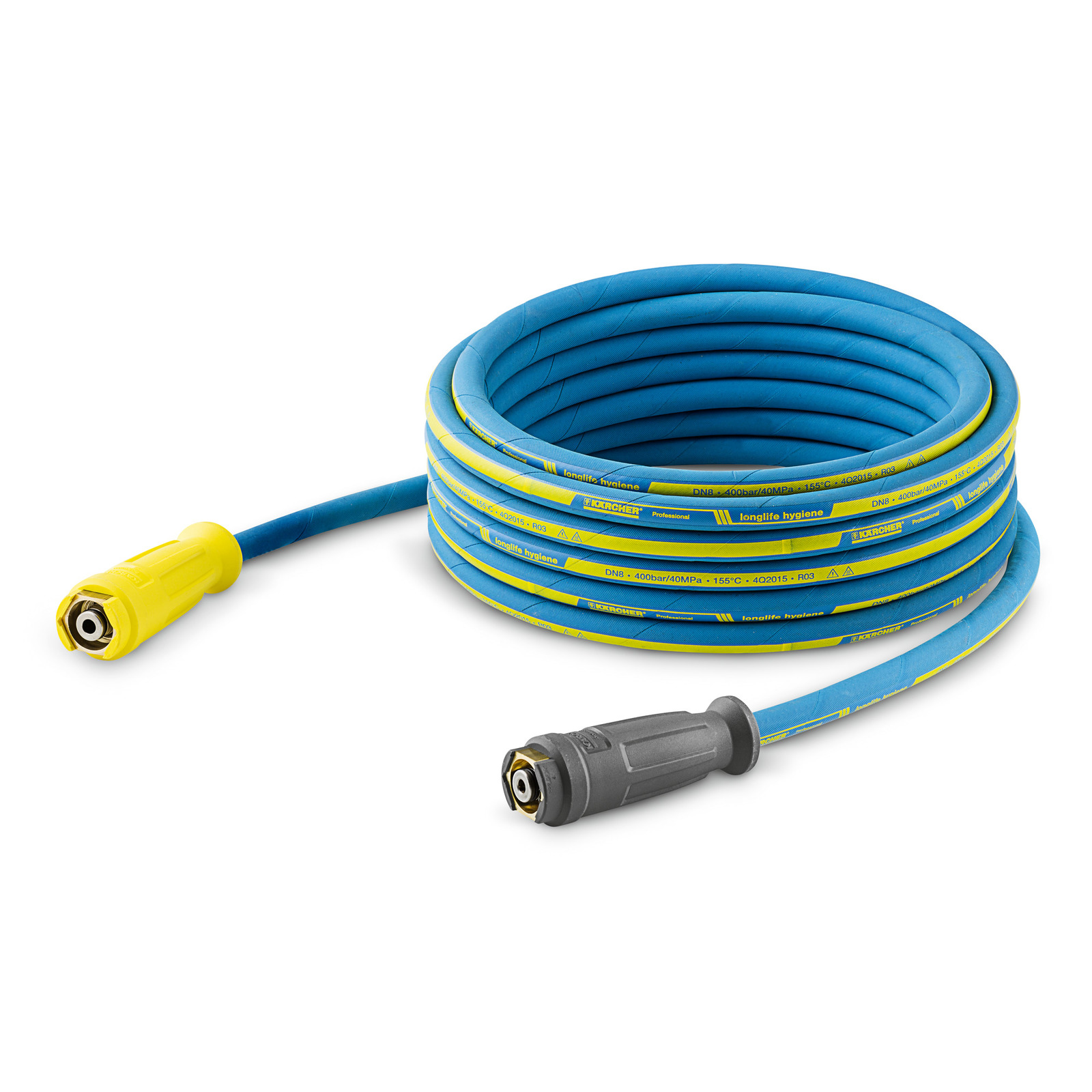 Kärcher Professional 6.110-053.0 High-pressure hose for foodstuffs Longlife 400, 2 × EASY!Lock, DN 8, 10 m, ANTI!Twist