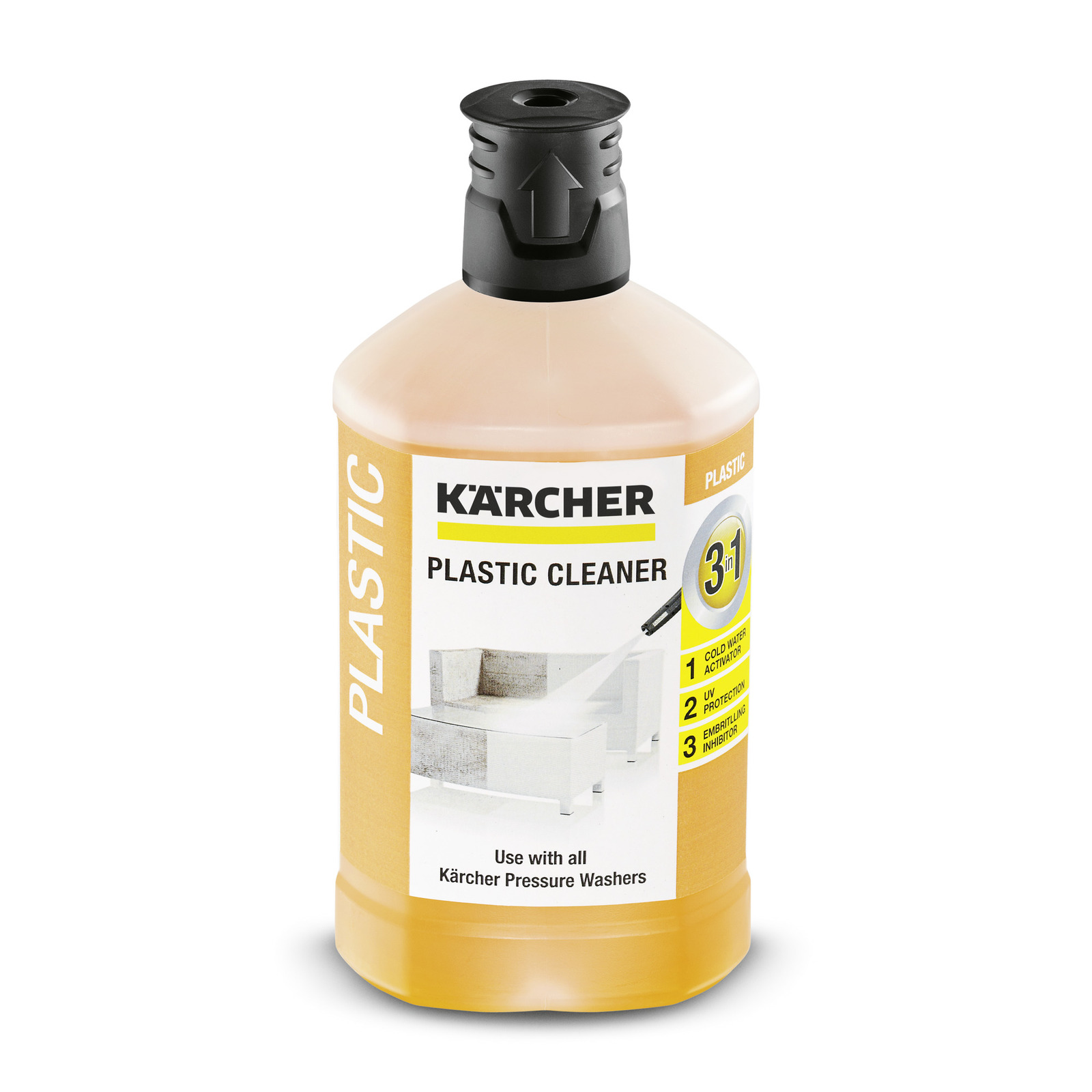 Kärcher 6.295-758.0 Plastic cleaner 3 in 1 1L