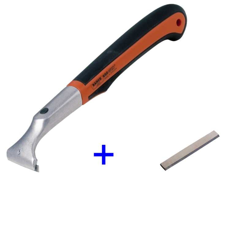 Bahco SCRAPER-SET3 650 Ergonomic scraper Incl. 2 measure