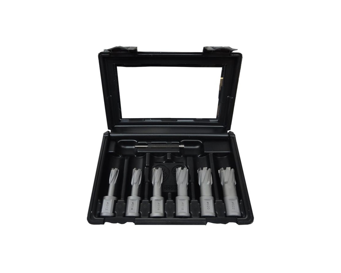 Jepson 490148 HM core drill bit set in box