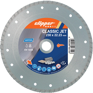 Norton Clipper 70184626815 Classic Jet Diamond blade 125 x 22,23 mm