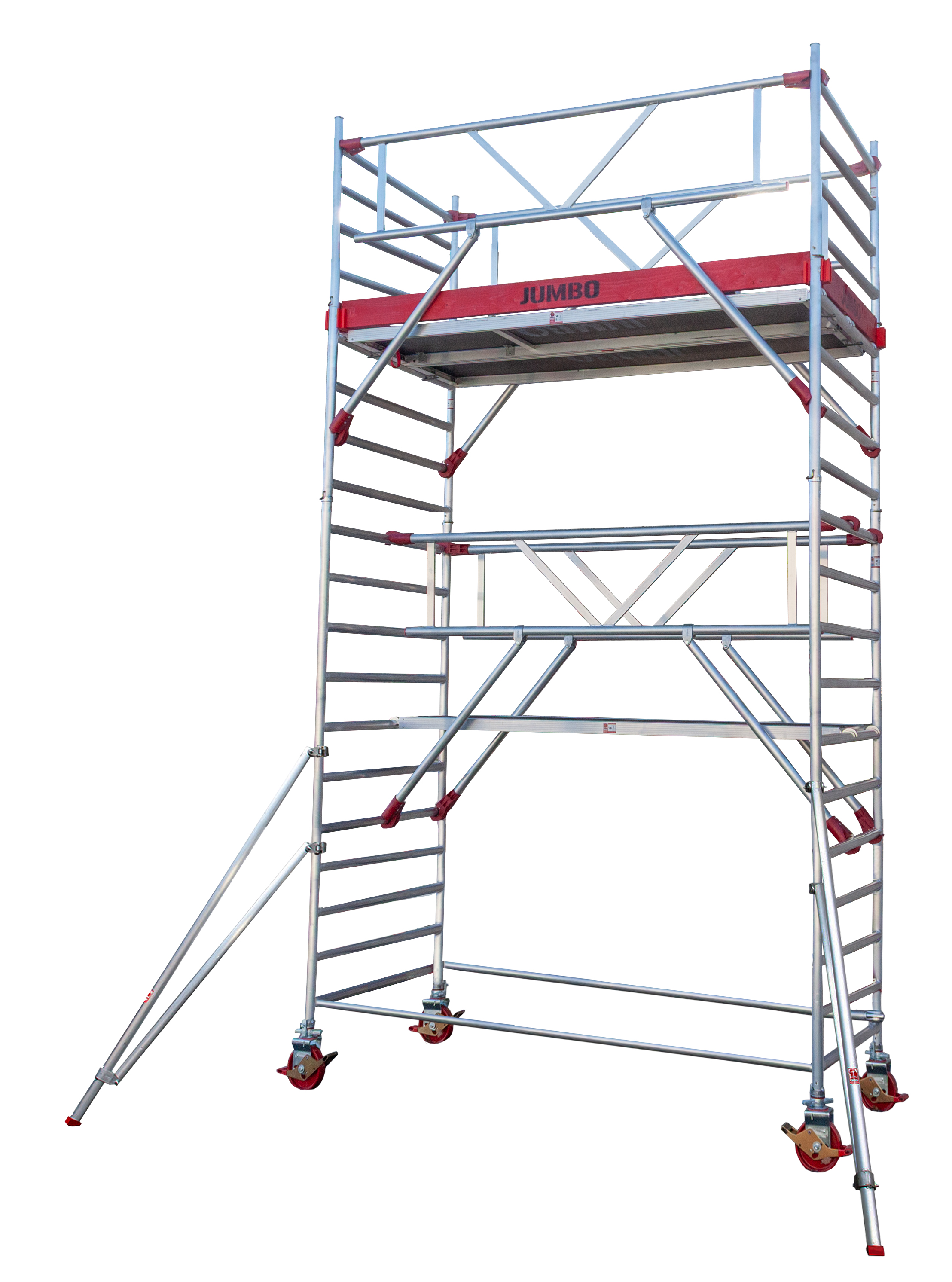 JUMBO 411825043 Extra robust scaffolding 1.35x2.50 m 4.3 m headroom including AGR system