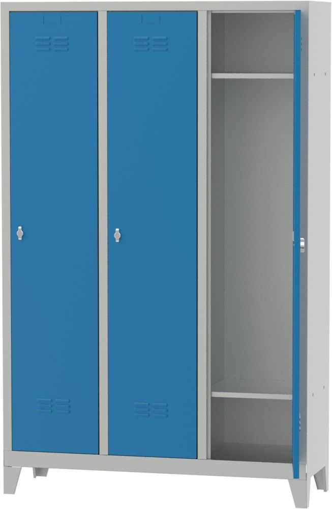 Huvema K6053 Locker cabinet - 3 persons