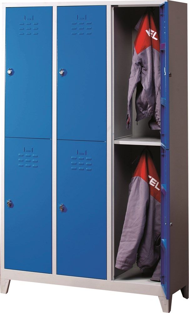 Huvema K6056 Locker cabinet - 6 persons