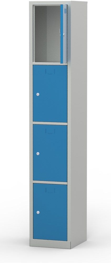 Huvema K6062 Locker cabinet - 4 persons