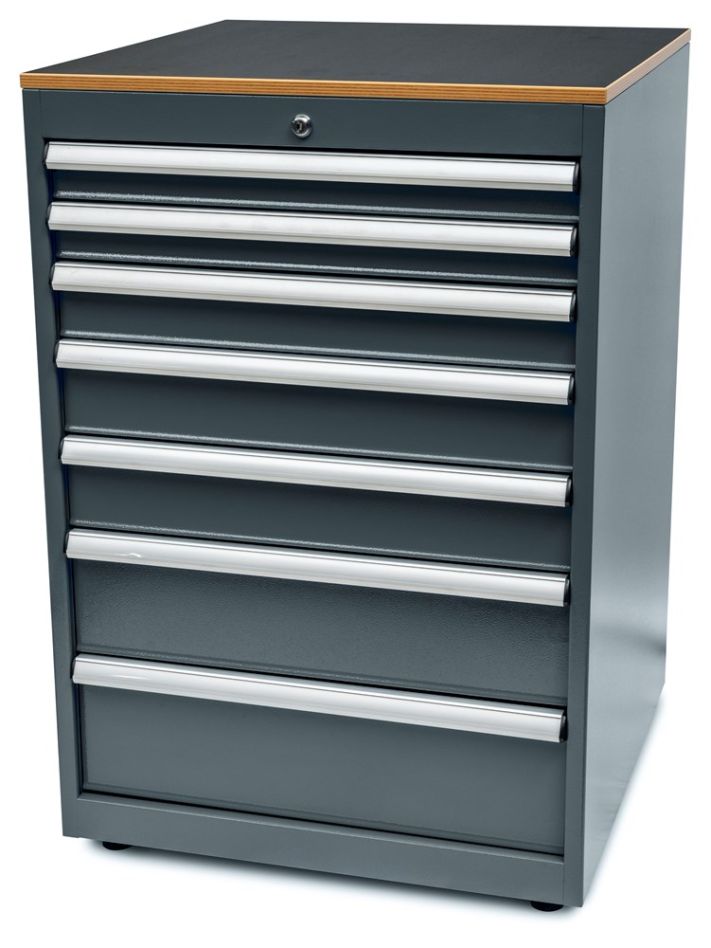 Huvema K7100G Tool Cabinet 7 Drawers