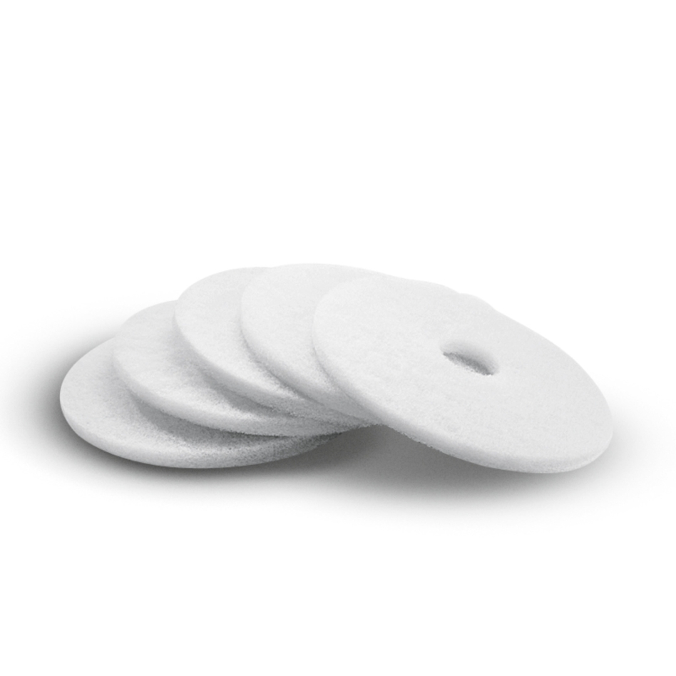 Kärcher Professional 6.369-469.0 Pad, very soft, white, 432 mm 5 pieces