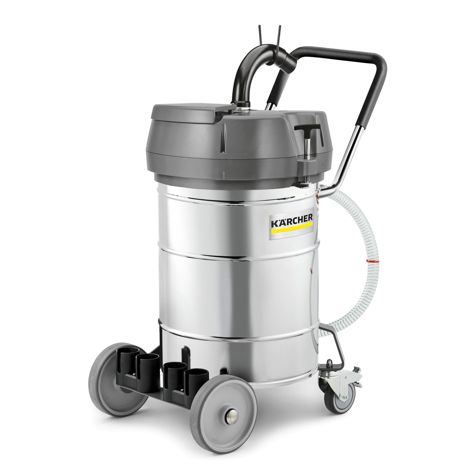 Kärcher Professional 9.987-884.0 IVR-L 100/24-2 Me Compact stainless steel Industrial Vacuum Cleaner 230V 100L 23kPa corrosive liquids