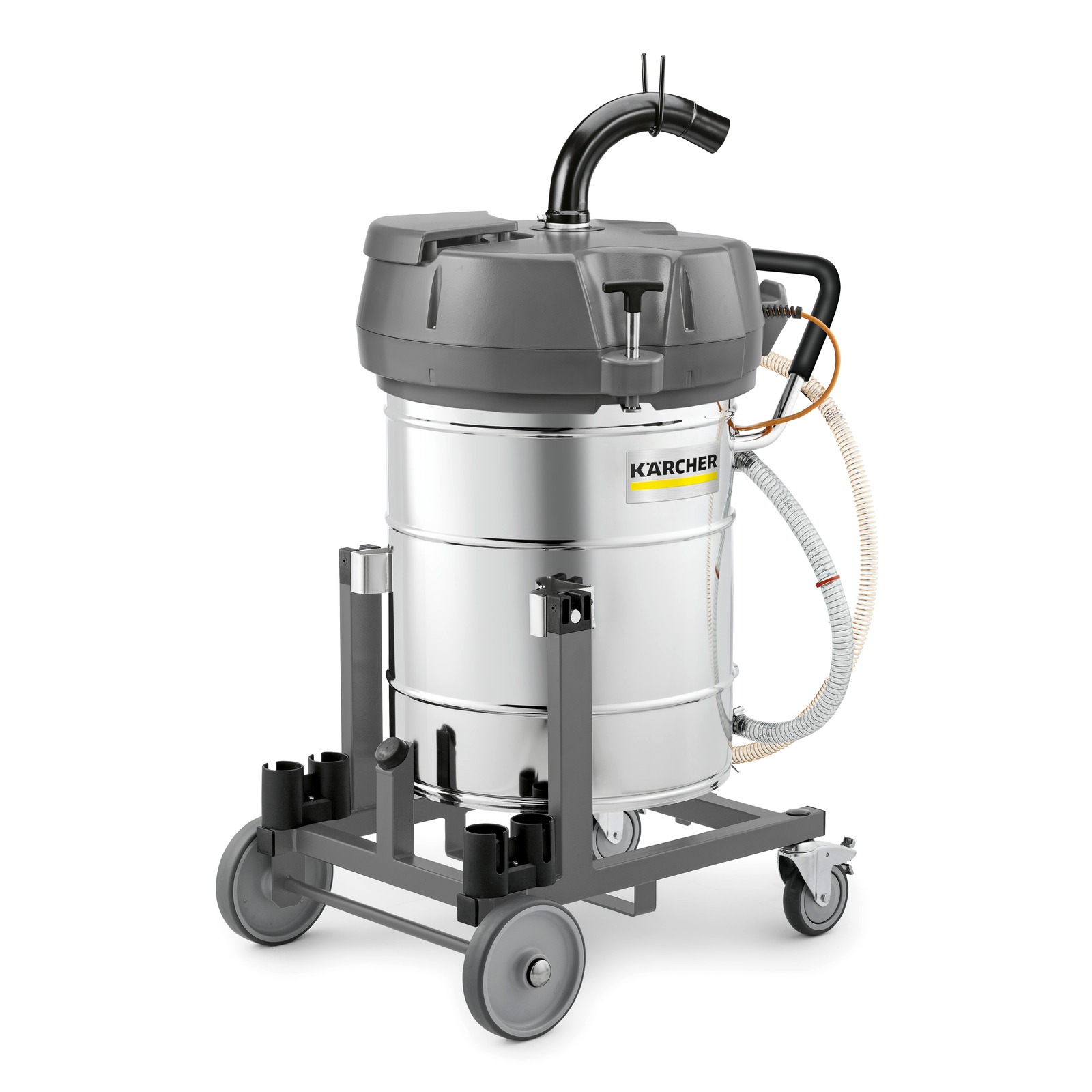 Kärcher Professional 9.987-886.0 IVR-L 100/24-2 Tc Me Industrial vacuum cleaner stainless steel 230V 100L 23kPa liquids and dusts