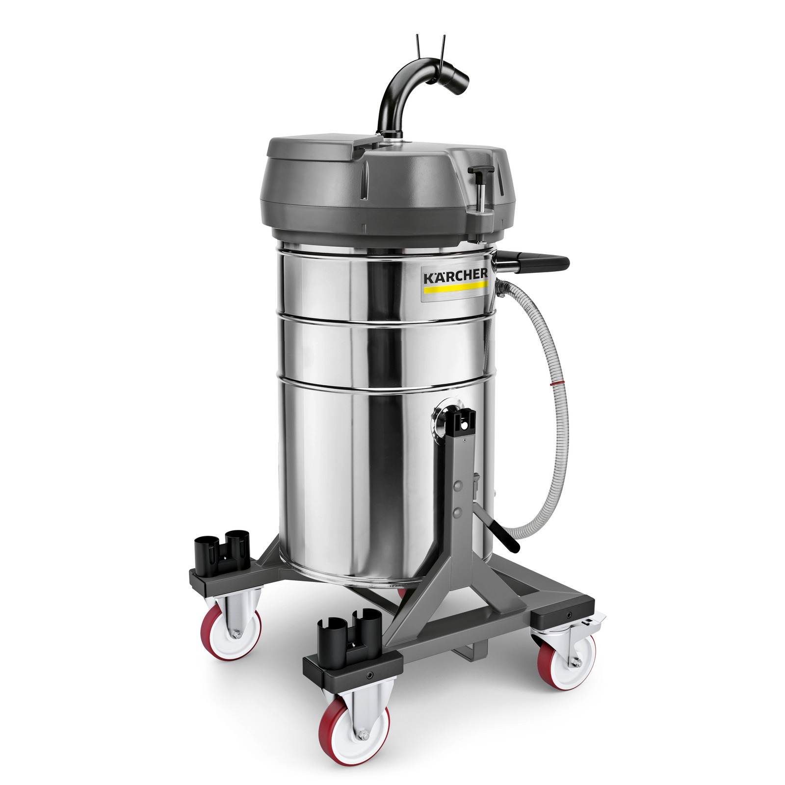 Kärcher Professional 9.987-889.0 IVR-L 120/24-2 Tc Me Industrial vacuum cleaner stainless steel 230V 120L 23kPa liquid and dust