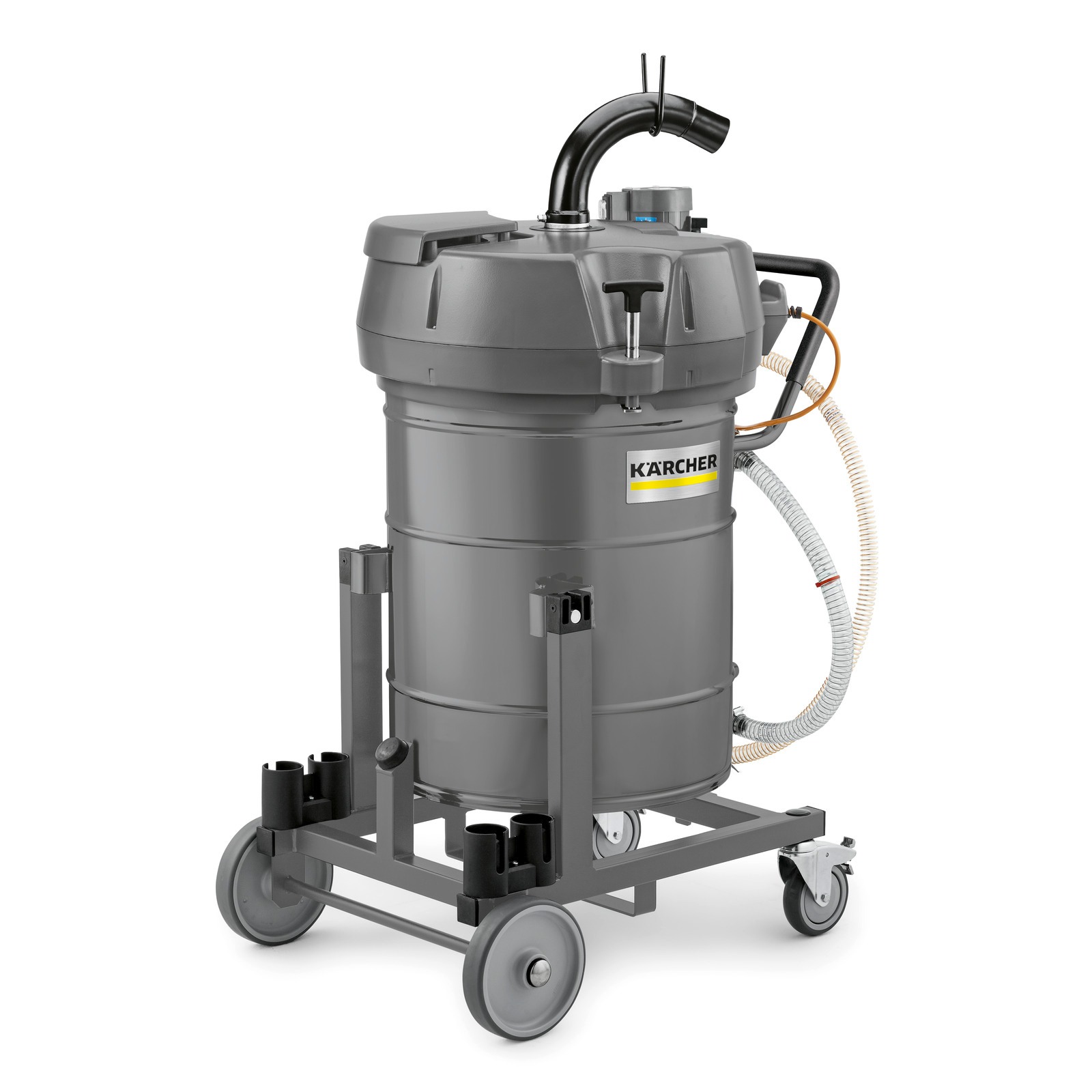 Kärcher Professional 9.989-400.0 IVR-L 100/24-2 Tc Dp Mobile Industrial Vacuum Cleaner 230V 100L 148l/s 2.4kW oils/coolant emulsions and chips